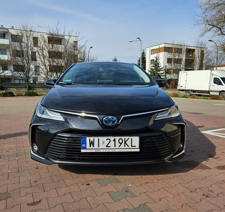 Toyota Corolla cena 98000 przebieg: 80000, rok produkcji 2020 z Warszawa małe 37